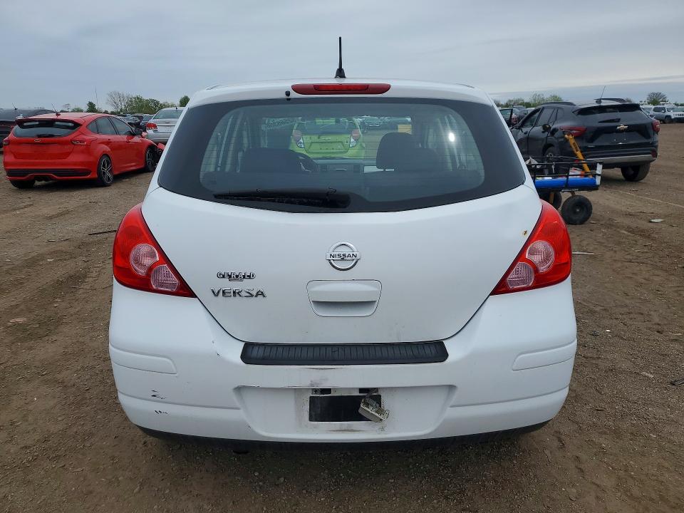 2009 Nissan Versa VIN 3N1BC13E69L472767 COPART salvage auction — FRONT END, Il - Salvage Certificate, sold $250 on 2026-07-02 (photo 6)