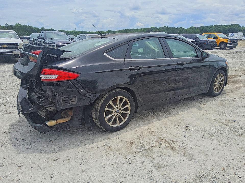 2017 Ford Fusion VIN 3FA6P0H70HR232333 COPART salvage auction — REAR END, GA - CERTIFICATE OF TITLE, sold $425 on 2026-07-09 (photo 3)