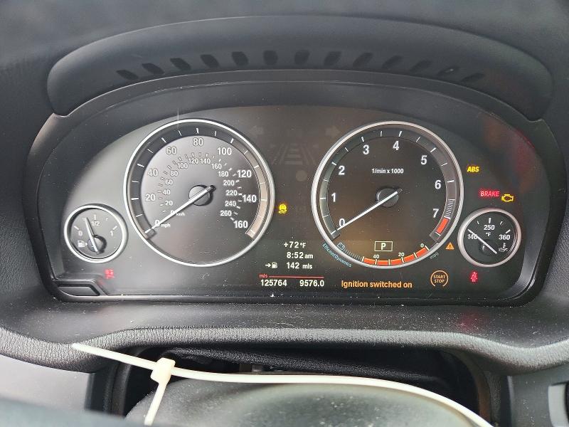 2013 BMW VIN 5UXWX9C59D0A32924 COPART salvage auction — FRONT END, Nc - Salvage Certificate Of Title, sold $175 on 2026-07-29 (photo 9)