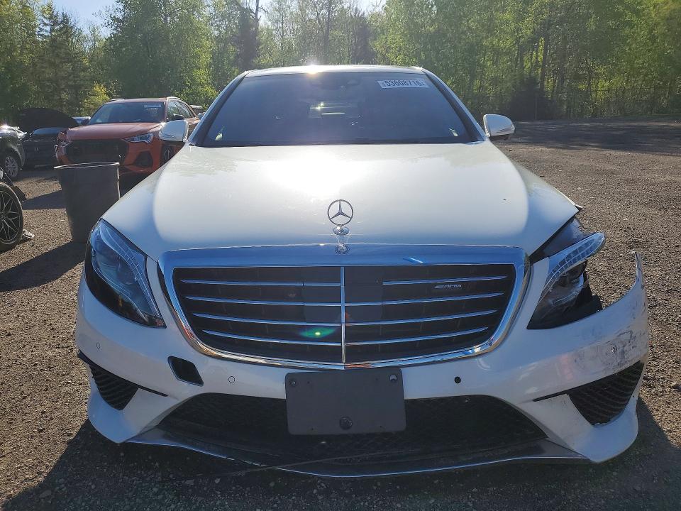 2015 Mercedes-benz S-klasse VIN WDDUG7JB6FA201478 COPART salvage auction — FRONT END, On - Permit Salvage, sold $21,150 on 2026-07-02 (photo 5)