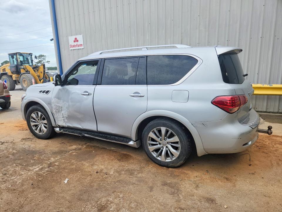 2017 Infiniti Qx80 VIN JN8AZ2NF2H9646980 COPART salvage auction — FRONT END, La - Cert Of Title-Salvage, sold $2,000 on 2026-07-29 (photo 2)