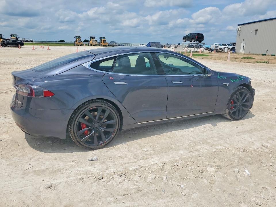 2018 Tesla VIN 5YJSA1E41JF287665 COPART salvage auction — FRONT END, Tx - Salvage Vehicle Title, sold $9,600 on 2026-07-16 (photo 3)