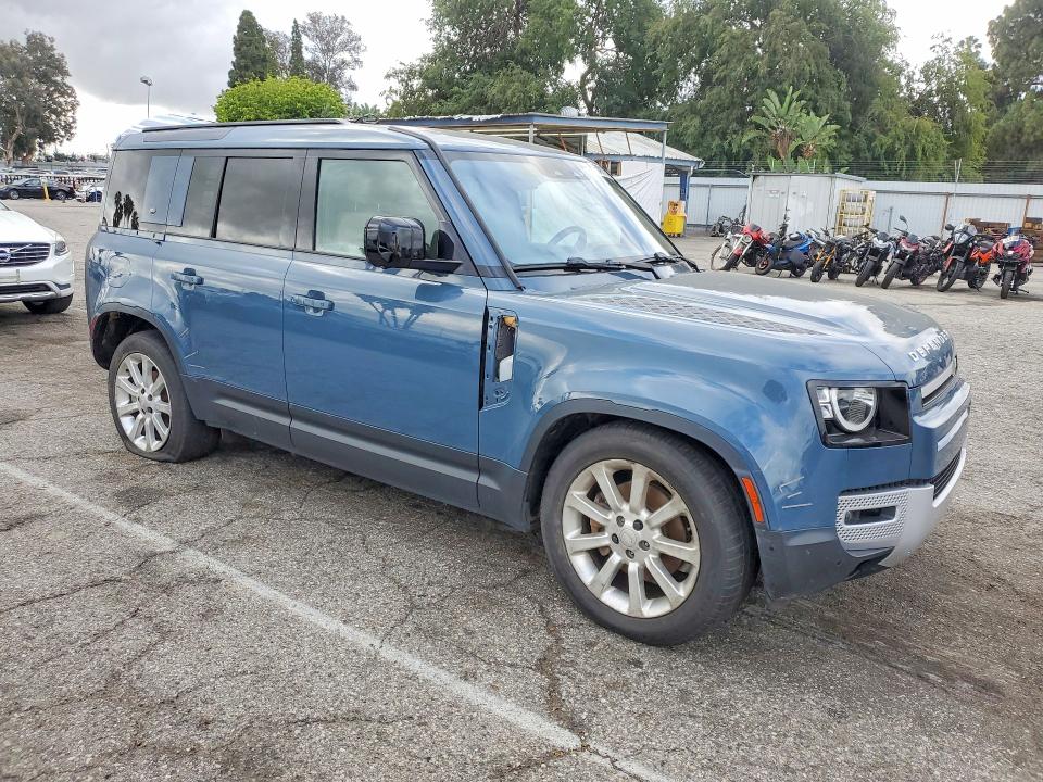 2020 Land rover Defender VIN SALEJEEX2L2015705 COPART salvage auction — WATER/FLOOD, Ca - Salvage Certificate, sold $18,600 on 2026-07-14 (photo 4)