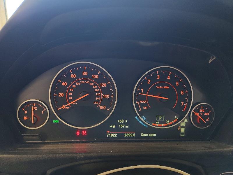 2016 BMW 3er VIN WBA8B7C57GK702616 COPART salvage auction — HAIL, WI - CERTIFICATE OF TITLE, sold $17,200 on 2026-08-31 (photo 9)