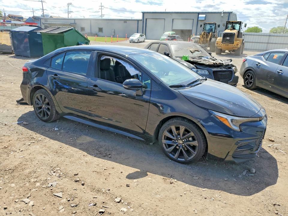 2025 Toyota VIN 5YFS4MCE5SP218682 COPART salvage auction — SIDE, IL - SALVAGE CERTIFICATE, sold $6,100 on 2026-07-29 (photo 4)