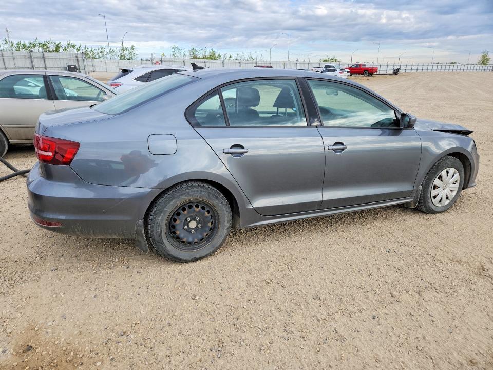 2017 Volkswagen Jetta VIN 3VW167AJ0HM203186 COPART salvage auction — FRONT END, Ab - Bos - Salvage, sold $2,050 on 2026-07-09 (photo 3)