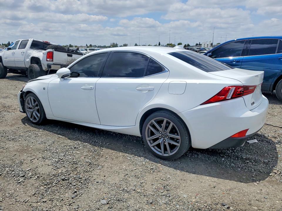 2015 Lexus VIN JTHCF1D22F5016742 COPART salvage auction — FRONT END, Ca - Salvage Certificate, sold $550 on 2026-07-28 (photo 2)