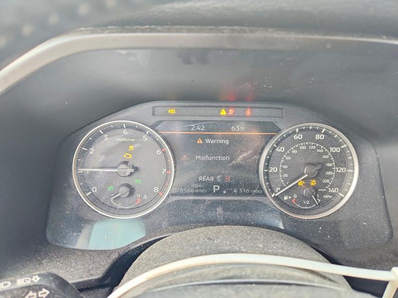 2022 Mitsubishi Outlander VIN JA4J3UA84NZ082173 COPART salvage auction — FRONT END, Ky - Cert Of Title-Salvage, sold $6,800 on 2026-07-16 (photo 9)