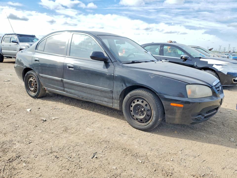 2006 Hyundai Elantra VIN KMHDN46D96U365553 COPART salvage auction — REAR END, Il - Salvage Certificate, sold $250 on 2026-07-02 (photo 4)