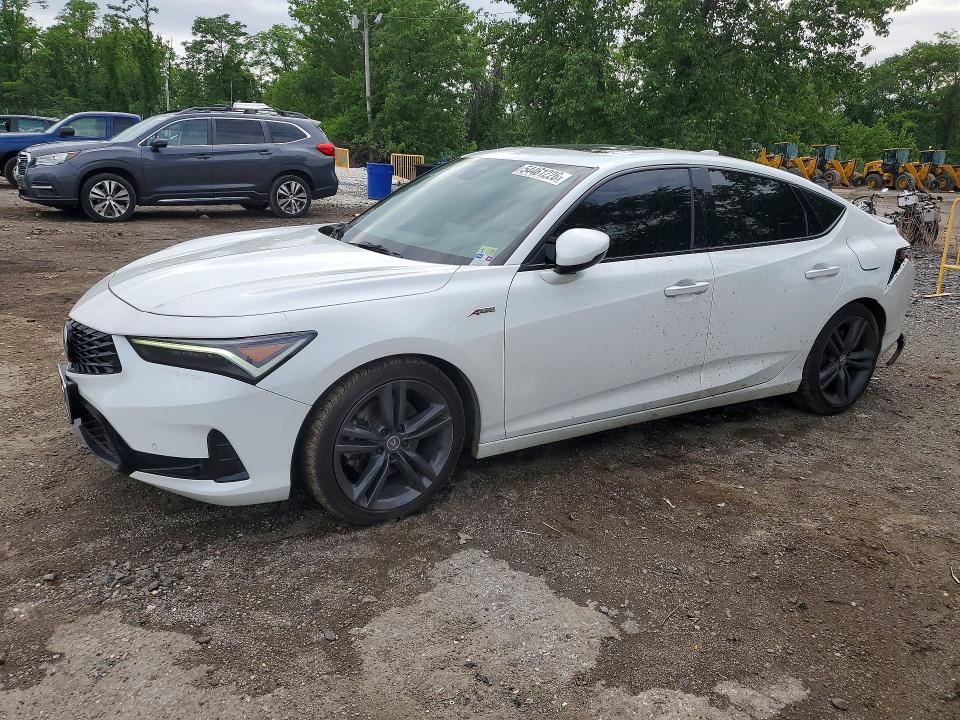2024 Acura Integra VIN 19UDE4H66RA023617 — COPART salvage auction photo