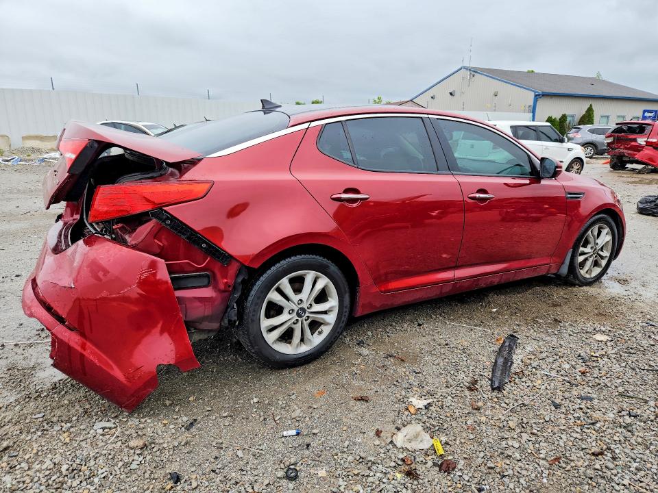 2011 Kia Optima VIN KNAGN4A78B5110171 COPART salvage auction — REAR END, Ky - Cert Of Title-Salvage, sold $500 on 2026-07-20 (photo 3)