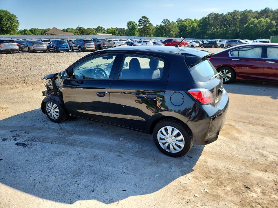 2021 Mitsubishi Mirage VIN ML32AUHJ7MH010576 COPART salvage auction — FRONT END, Ms - Cert Of Title-Salvaged, sold $1,800 on 2026-07-03 (photo 2)