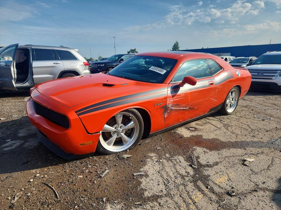 2010 Dodge Challenger VIN 2B3CJ5DT1AH200590 COPART salvage auction — FRONT END, Mi - Cert Of Title-Salvage Vehicle, sold $1,500 on 2026-07-02 (photo 1)