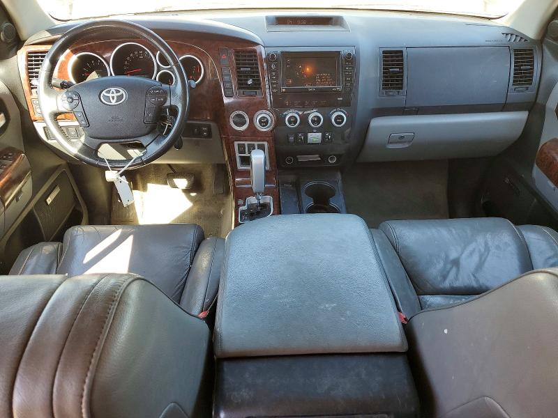2008 Toyota Sequoia VIN 5TDBY68AX8S012280 COPART salvage auction — HAIL, Ia - Cert Of Title-Salvage Title, sold $800 on 2026-07-29 (photo 8)