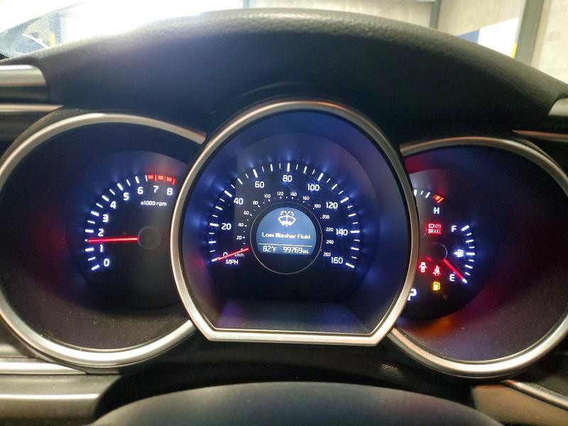 2015 Kia Optima VIN 5XXGM4A70FG507008 COPART salvage auction — FRONT END, De - Salvage Certificate, sold $15 on 2026-07-29 (photo 9)