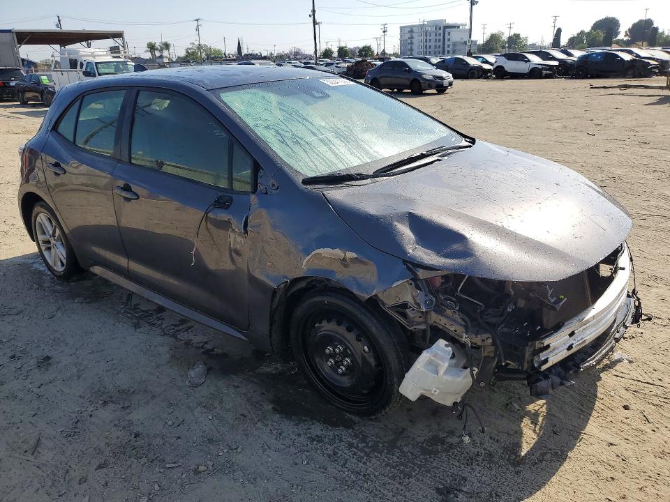 2022 Toyota Corolla VIN JTND4MBE2N3175759 COPART salvage auction — FRONT END, Ca - Salvage Certificate, sold $850 on 2026-07-23 (photo 4)