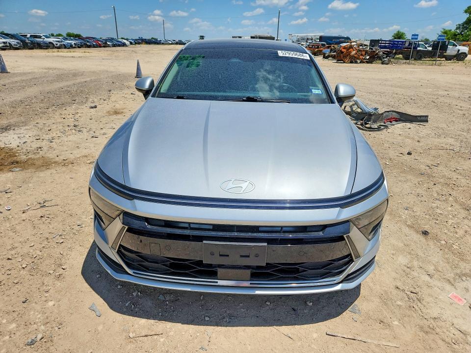 2024 Hyundai Sonata VIN KMHL14JA2RA351312 COPART salvage auction — REAR END, Tx - Certificate Of Title, sold $8,400 on 2026-07-22 (photo 5)