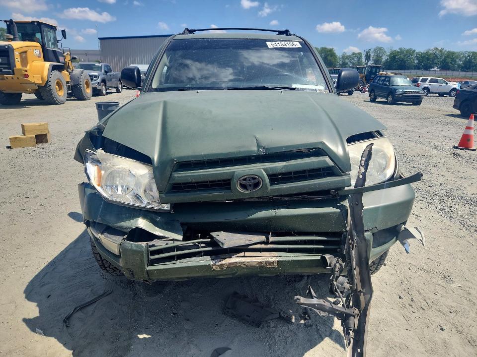 2003 Toyota 4runner VIN JTEZU14R930012917 COPART salvage auction — FRONT END, Sc - Cert Of Title-Salvage, sold $2,150 on 2026-07-29 (photo 5)