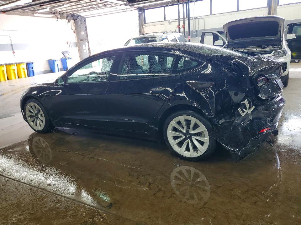 2023 Tesla Model 3 VIN 5YJ3E1EAXPF451826 COPART salvage auction — REAR END, Il - Salvage Certificate, sold $3,800 on 2026-07-08 (photo 2)