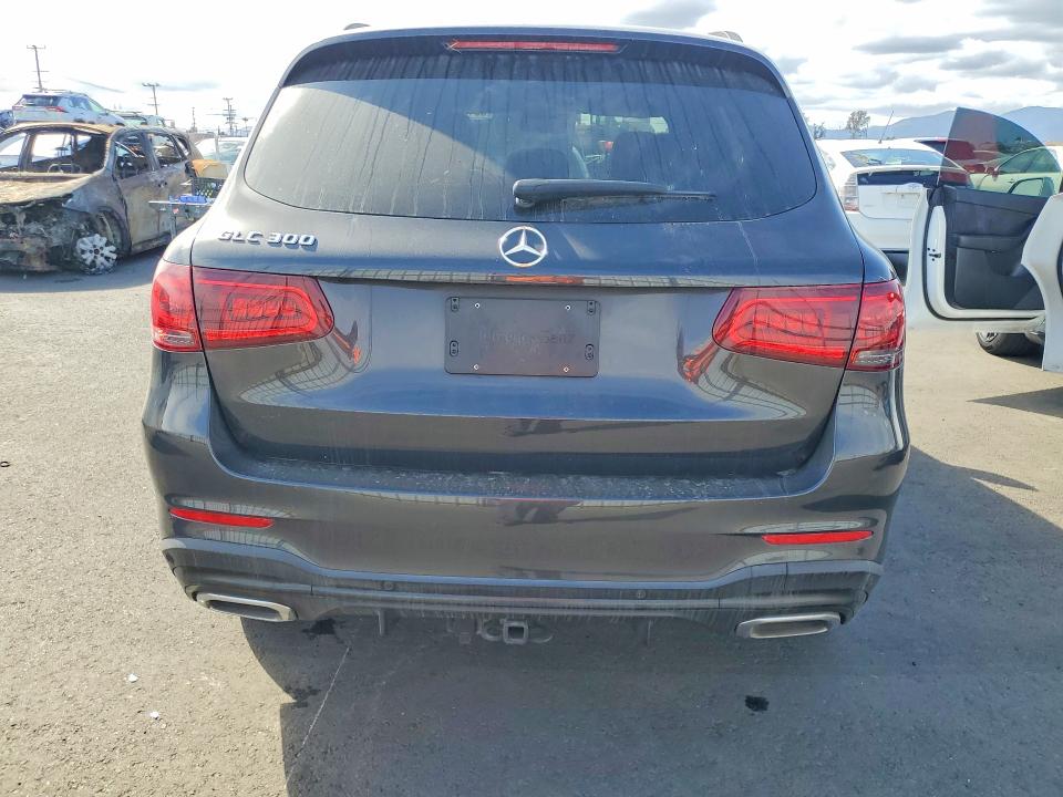 2022 Mercedes-benz Glc class VIN W1N0G8DBXNV331015 COPART salvage auction — FRAME DAMAGE, Ca - Dis/Dlr/Exp Only Clean Title (P), sold $13,100 on 2026-07-08 (photo 6)