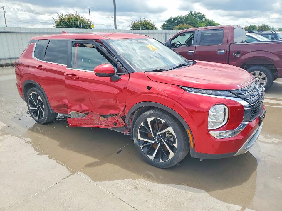 2022 Mitsubishi Outlander VIN JA4J4UA89NZ016876 COPART salvage auction — SIDE, Tx - Certificate Of Title (P), sold $9,300 on 2026-07-13 (photo 4)