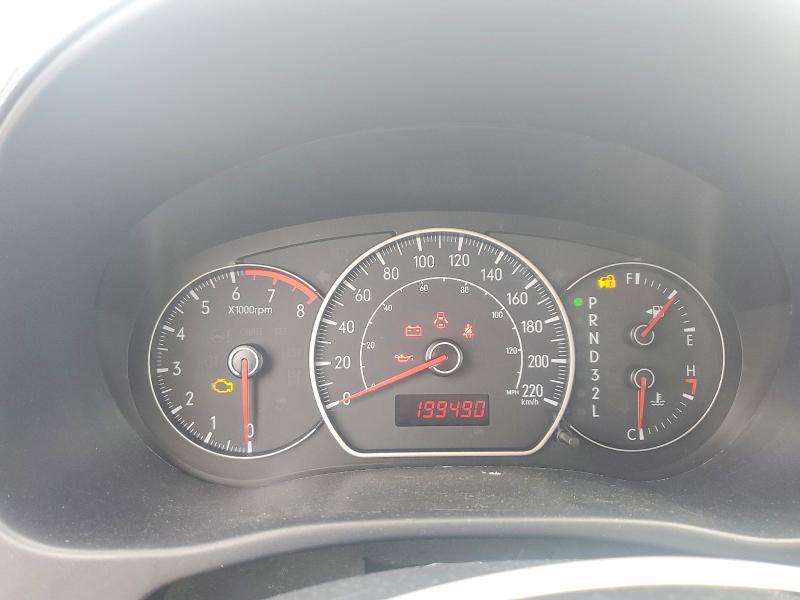 2009 Suzuki Sx4 VIN JS2YB417396202265 COPART salvage auction — FRONT END, ON - PERMIT NO BRAND - UNFIT, sold $150 on 2026-07-23 (photo 9)