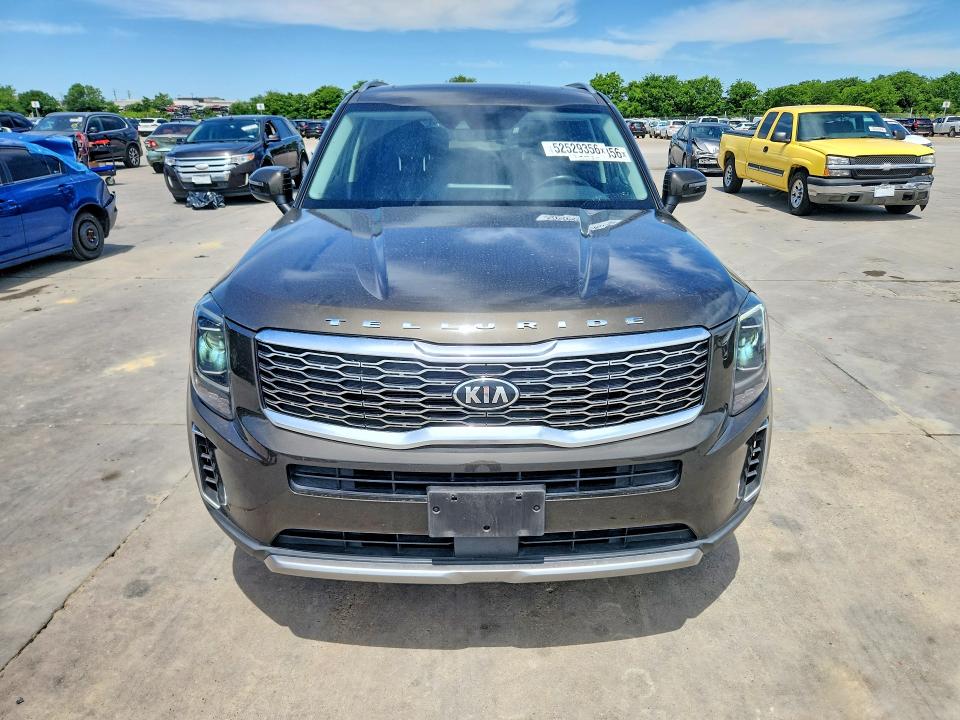 2020 Kia Telluride VIN 5XYP6DHC1LG042551 COPART salvage auction — REAR END, Tx - Salvage Vehicle Title, sold $5,000 on 2026-07-23 (photo 5)