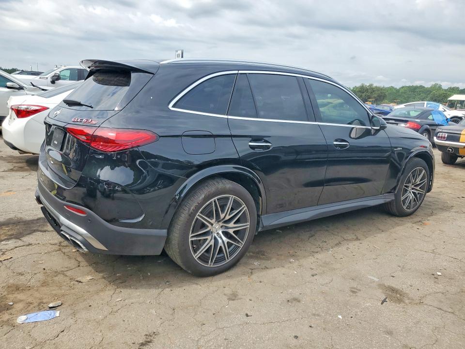 2025 Mercedes-benz Glc class VIN W1NKM8AB9SF246436 COPART salvage auction — FRONT END, Tx - Certificate Of Title, sold $64,500 on 2026-07-24 (photo 3)