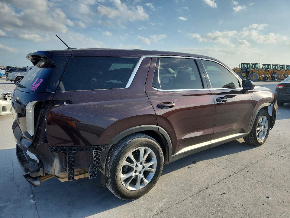 2020 Hyundai VIN KM8R14HE3LU069432 COPART salvage auction — REAR END, Tx - Salvage Vehicle Title, sold $275 on 2026-07-21 (photo 3)