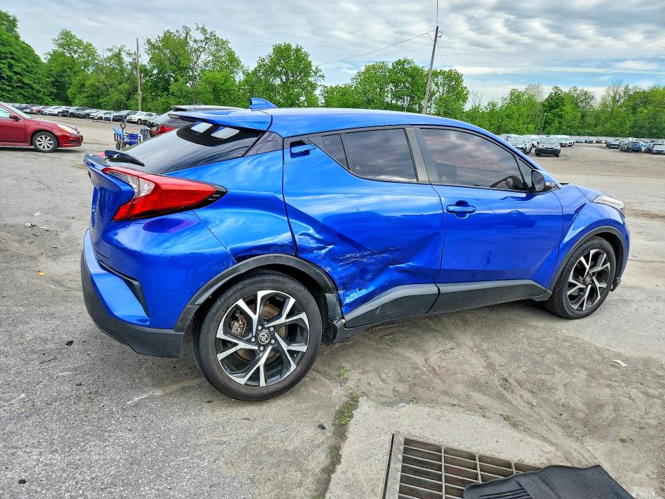 2021 Toyota C-hr VIN NMTKHMBX1MR135279 COPART salvage auction — SIDE, Ny - Mv-907A Salvage Certificate, sold $6,600 on 2026-07-16 (photo 3)