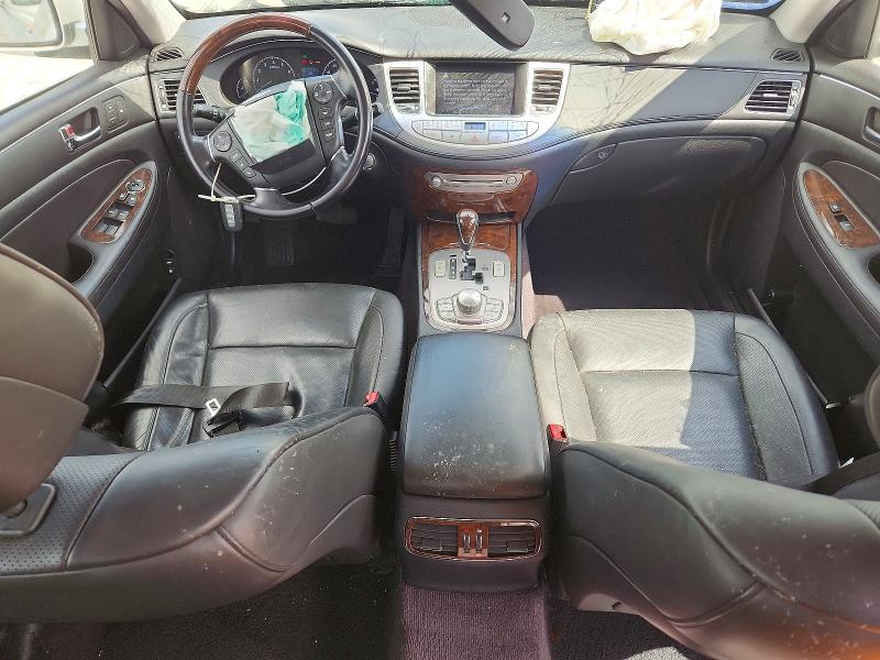 2009 Hyundai Genesis VIN KMHGC46F29U062798 COPART salvage auction — UNDERCARRIAGE, Il - Salvage Certificate, sold $400 on 2026-07-06 (photo 8)