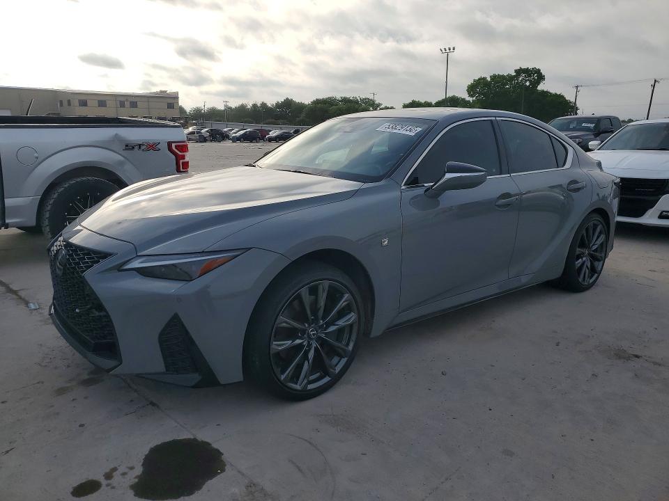 2024 Lexus Is VIN JTHGZ1E22R5036257 COPART salvage auction — UNDERCARRIAGE, Tx - Salvage Vehicle Title, sold $23,800 on 2026-07-02 (photo 1)