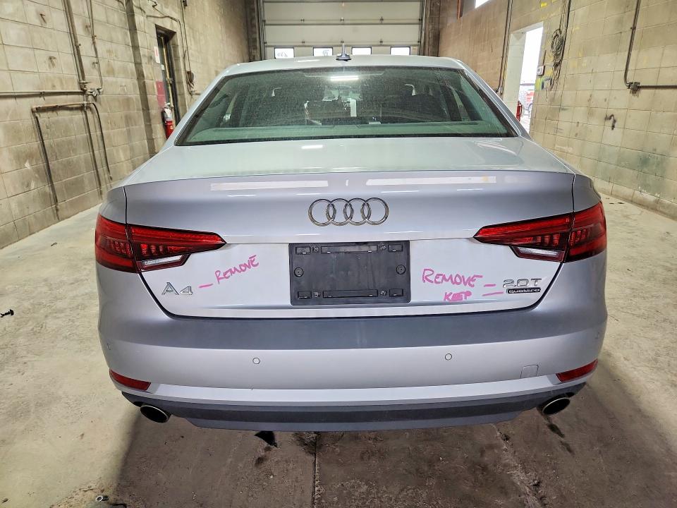 2017 Audi A4 VIN WAUANAF43HN002777 COPART salvage auction — FRONT END, Mn - Cert Of Title-Salvage, sold $4,100 on 2026-07-09 (photo 6)