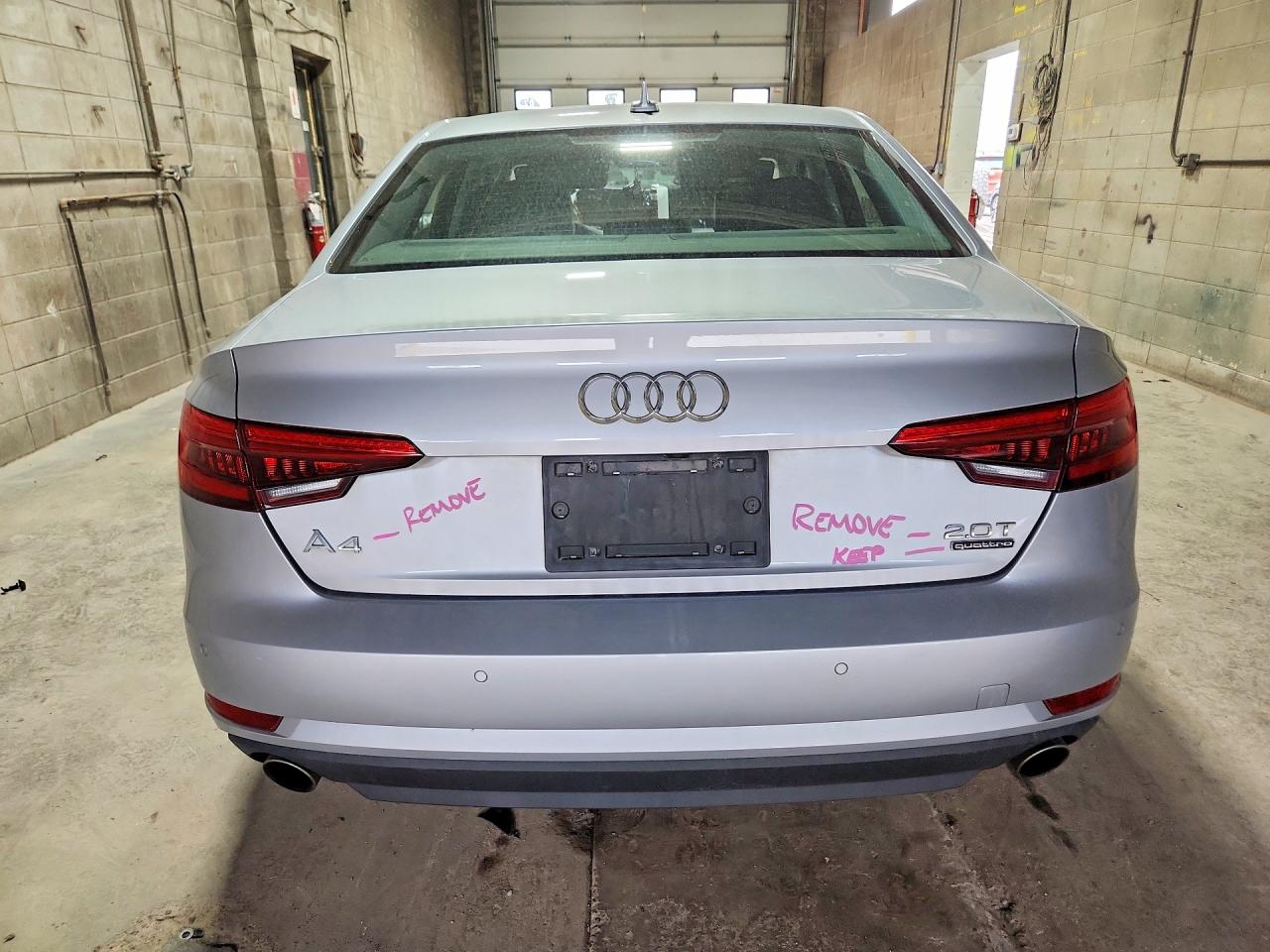 2017 Audi A4 VIN WAUANAF43HN002777 COPART salvage auction — Front End, MN - CERT OF TITLE-SALVAGE, sold $5,200 on 2026-07-09 (photo 6)