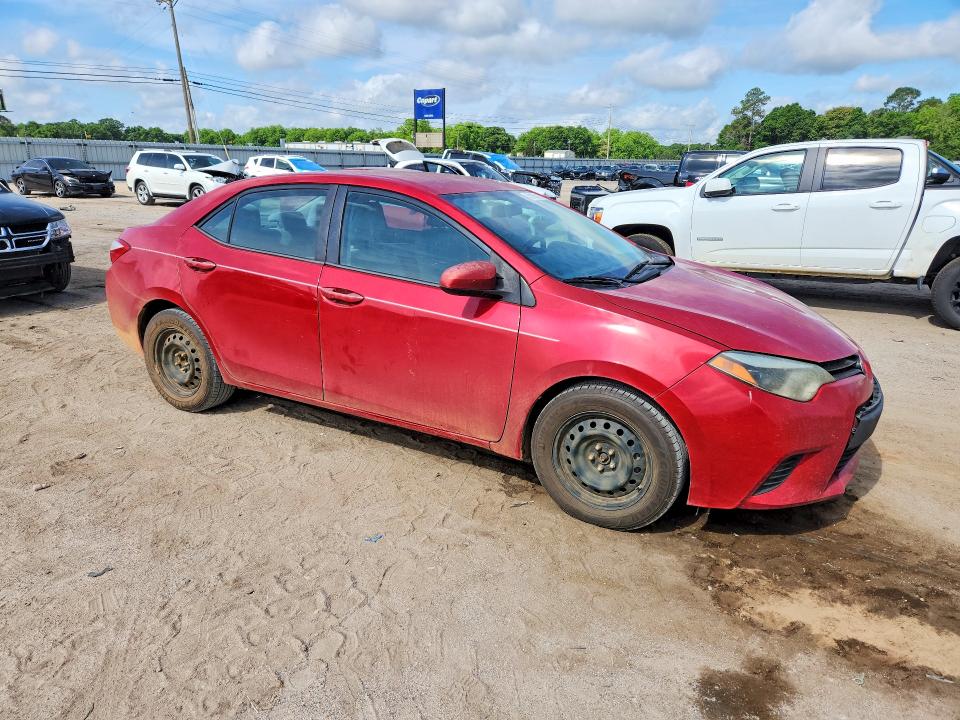 2014 Toyota Corolla VIN 2T1BURHE0EC221886 COPART salvage auction — FRONT END, Al - Cert Of Title-Salvage Title, sold $1,500 on 2026-07-02 (photo 4)
