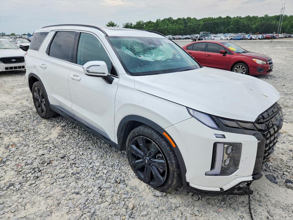 2024 Hyundai Palisade VIN KM8R34GE5RU685685 COPART salvage auction — FRONT END, Ga - Cert Of Title-Salvage, sold $5,900 on 2026-07-27 (photo 4)