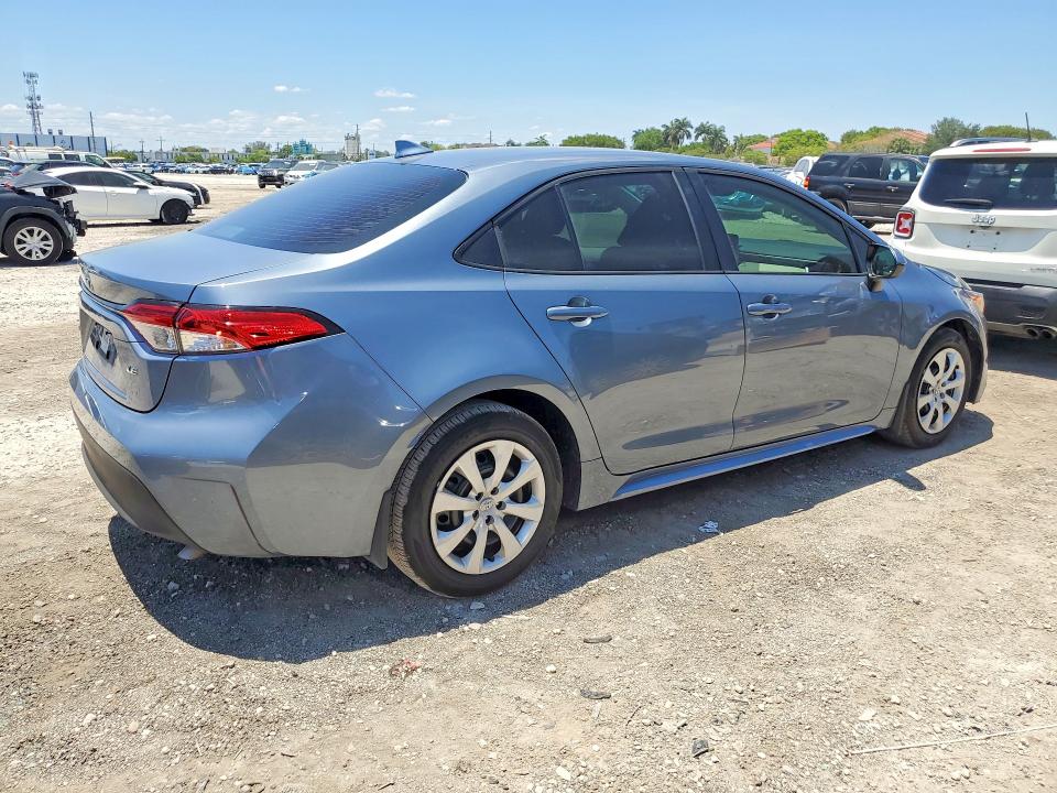 2025 Toyota VIN 5YFB4MDE8SP234275 COPART salvage auction — SIDE, Fl - Cert Of Title Slvg Rebuildable, sold $5,700 on 2026-07-14 (photo 3)