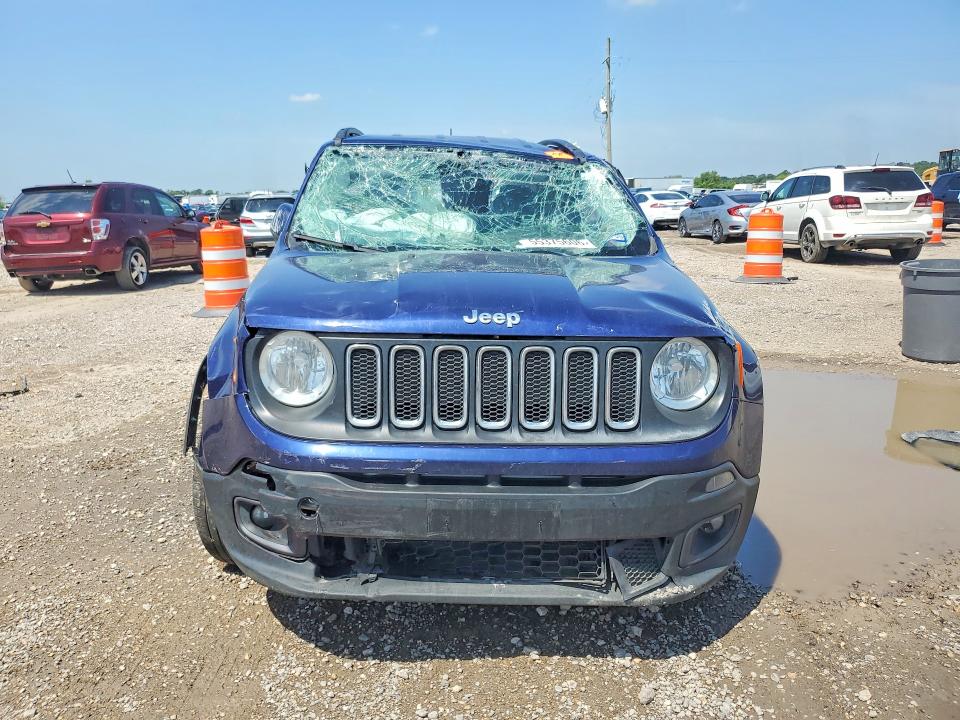 2017 Jeep VIN ZACCJABB3HPF13201 COPART salvage auction — REAR END, Tx - Salvage Vehicle Title, sold $725 on 2026-07-06 (photo 5)