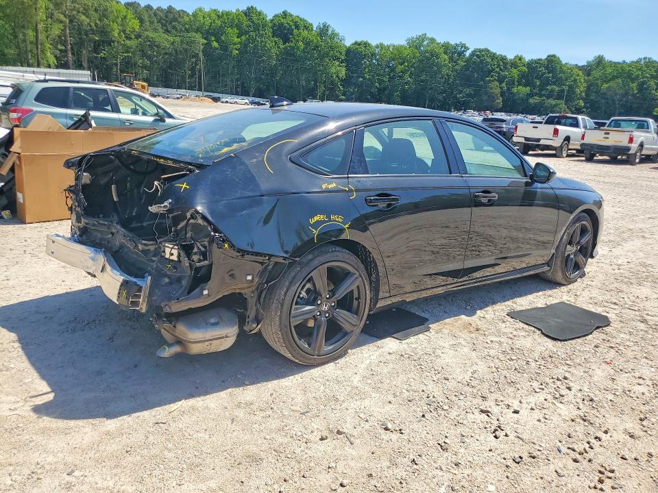 2025 Honda VIN 1HGCY2F71SA041077 COPART salvage auction — REAR END, Nc - Salvage Certificate Of Title, sold $10,800 on 2026-07-31 (photo 3)