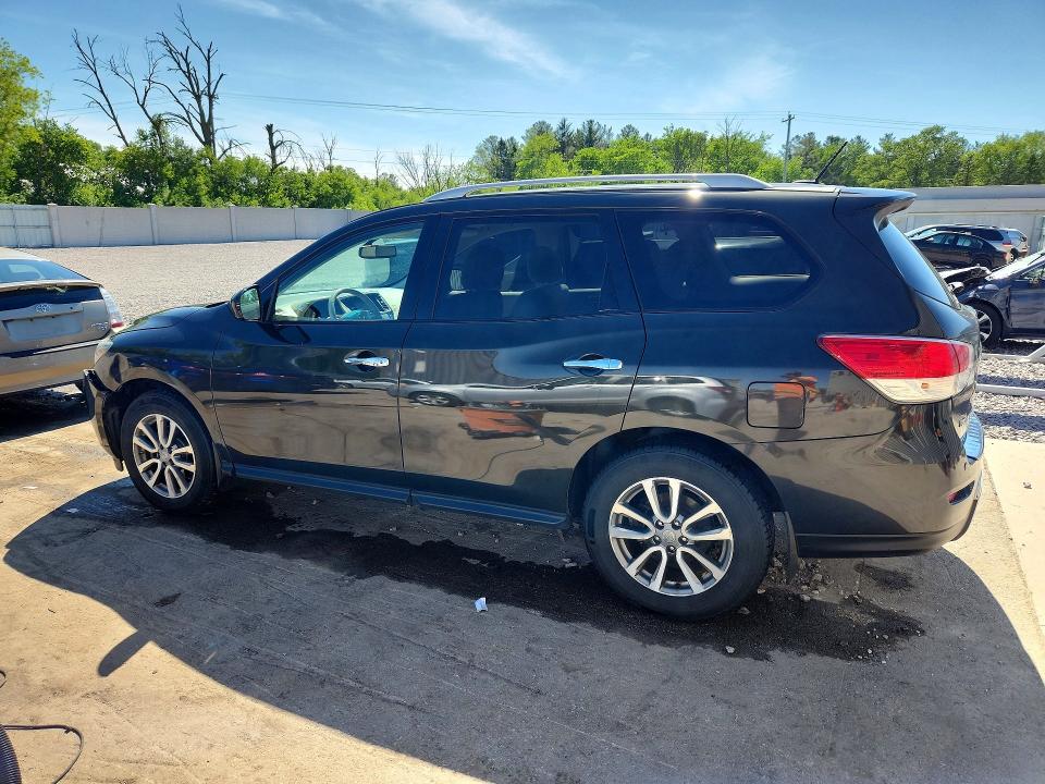 2015 Nissan Pathfinder VIN 5N1AR2MM0FC623706 COPART salvage auction — FRONT END, WI - CERTIFICATE OF TITLE, sold $2,050 on 2026-07-09 (photo 2)
