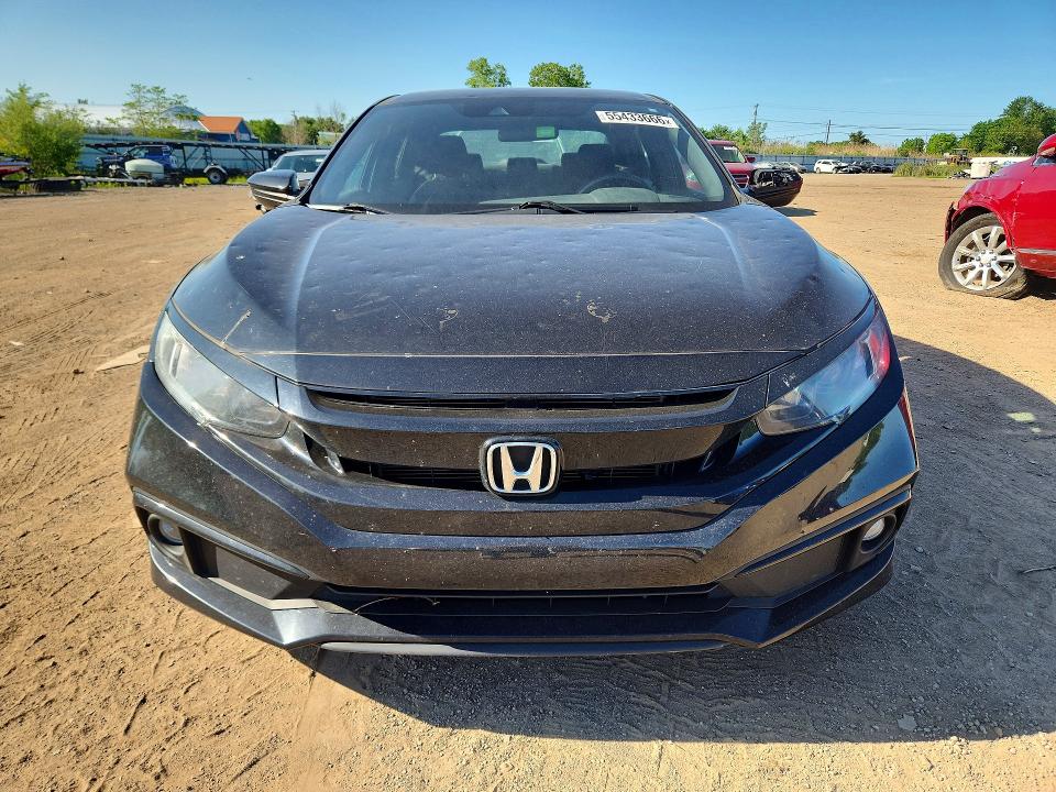 2021 Honda Civic VIN 2HGFC2F81MH536808 COPART salvage auction — HAIL, OH - CERT OF TITLE-SALVAGE, sold $8,000 on 2026-07-02 (photo 5)