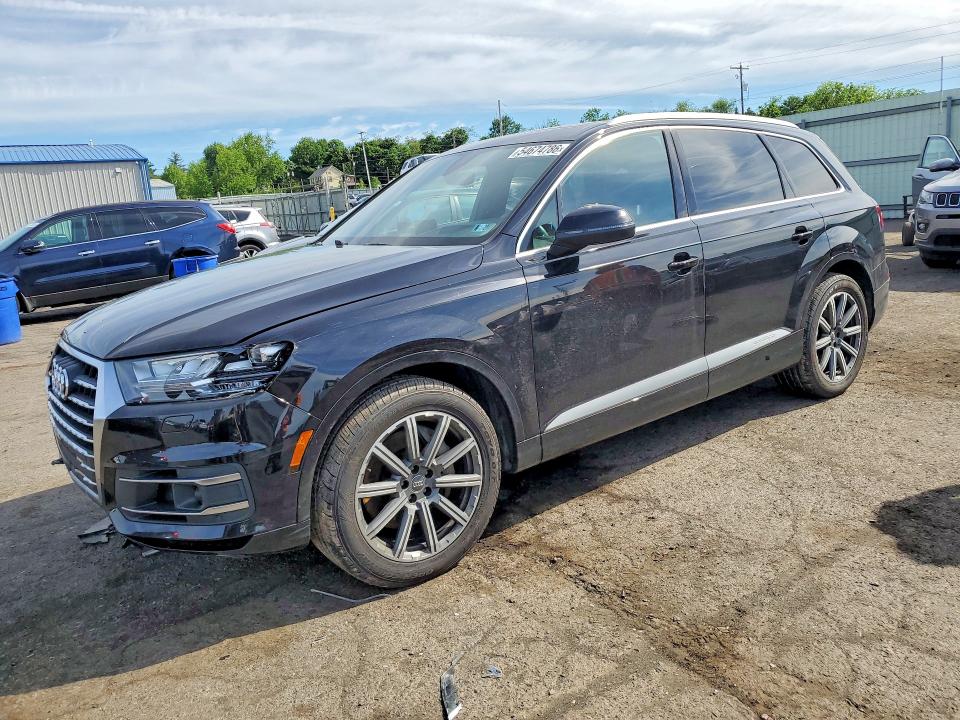 2018 Audi Q7 VIN WA1VAAF78JD048430 COPART salvage auction — FRONT END, Pa - Certificate Of Salvage, sold $5,600 on 2026-07-24 (photo 1)
