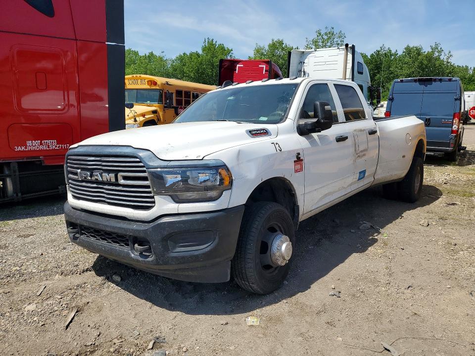 2023 Ram 3500 VIN 3C63RRGL8PG509502 COPART salvage auction — MINOR DENT/SCRATCHES, Fl - Certificate Of Title, sold $13,500 on 2026-07-28 (photo 1)