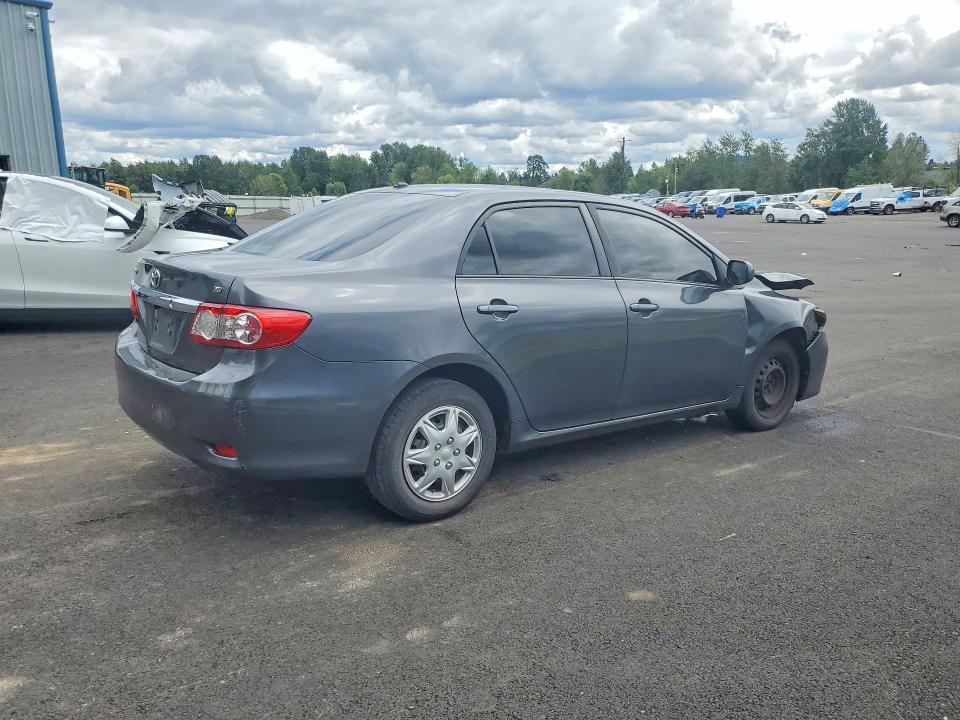 2011 Toyota Corolla VIN JTDBU4EE1B9164137 COPART salvage auction — FRONT END, Or - Salvage Title Certificate, sold $1,000 on 2026-07-29 (photo 3)