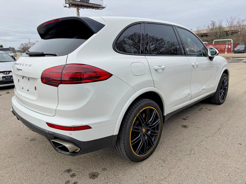 2018 Porsche Cayenne VIN WP1AA2A21JKA02261 COPART salvage auction — Minor Dent/Scratches, IN - CERTIFICATE OF TITLE (P), sold $9,000 on 2026-07-01 (photo 4)