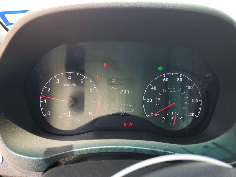 2022 Hyundai Accent VIN 3KPC24A68NE186340 COPART salvage auction — FRONT END, Tx - Salvage Vehicle Title, sold $2,500 on 2026-07-10 (photo 9)