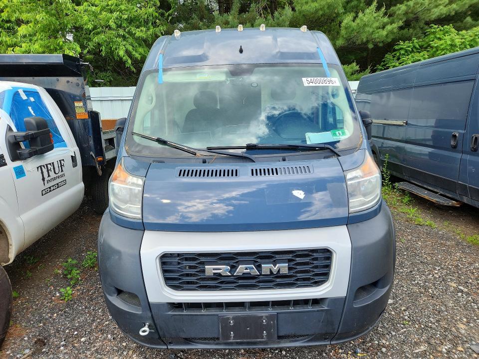 2020 Ram Promaster 3500 VIN 3C6URVJG3LE128722 COPART salvage auction — FRONT END, Nj - Certificate Of Title, sold $10,800 on 2026-07-28 (photo 5)