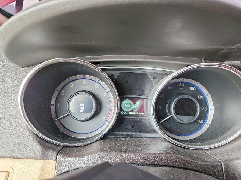2013 Hyundai Sonata VIN 5NPEC4AC8DH627244 COPART salvage auction — FRONT END, Salvage Title, sold $625 on 2026-07-22 (photo 9)
