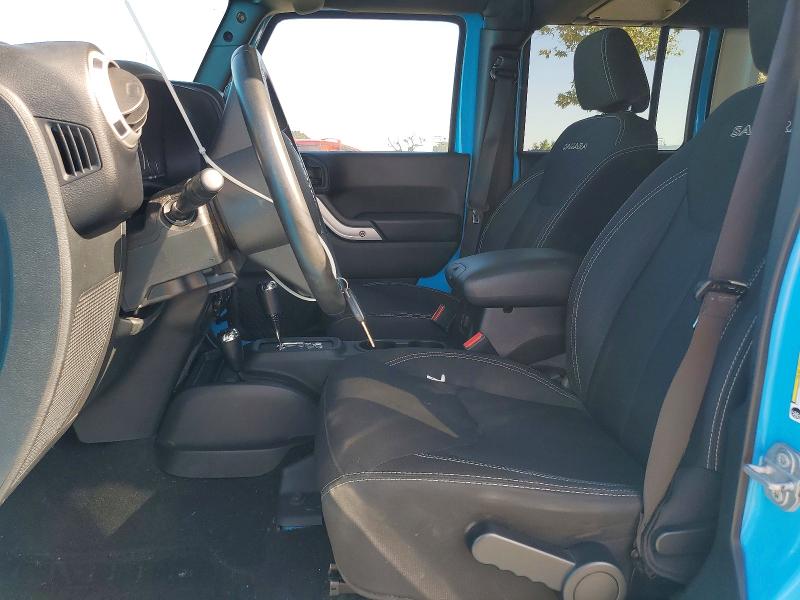 2017 Jeep Wrangler unlimited VIN 1C4BJWEG2HL601502 COPART salvage auction — REAR END, CA - SALVAGE CERTIFICATE, sold $8,800 on 2026-07-28 (photo 7)