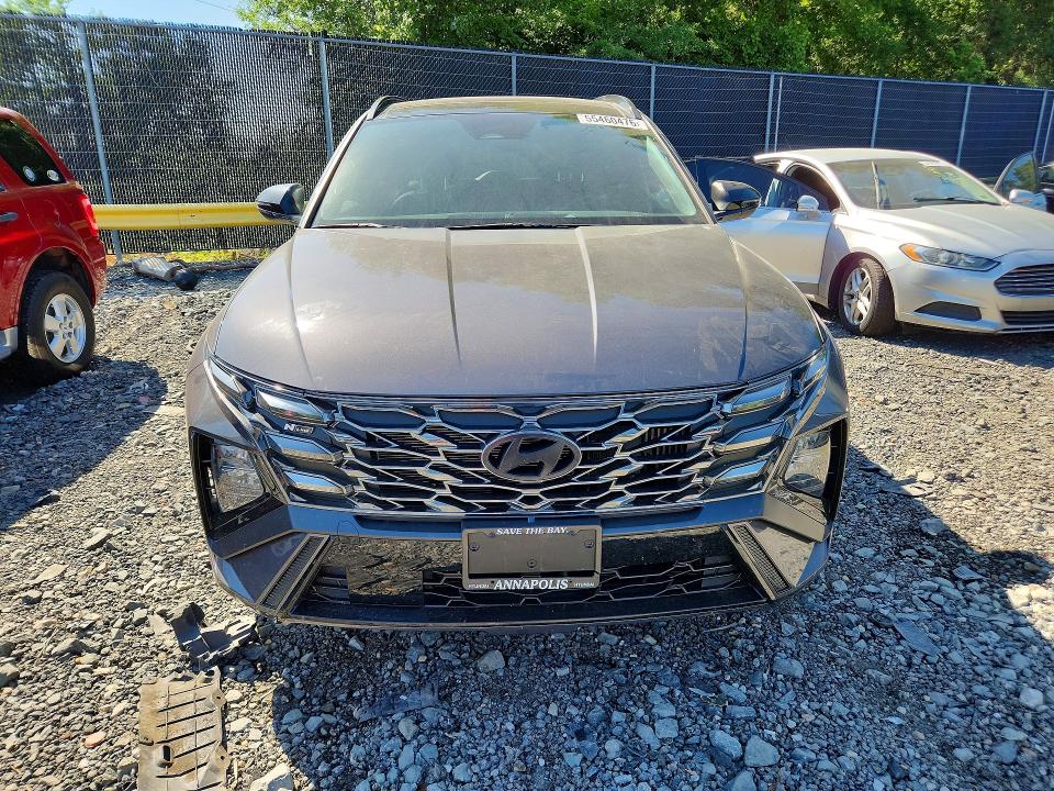 2025 Hyundai Tucson VIN KM8JFDD14SU298069 COPART salvage auction — SIDE, MD - CERT OF SALVAGE > 75% DAMAGE, sold $13,300 on 2026-07-10 (photo 5)